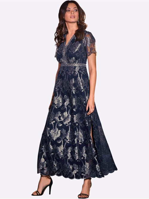 Robe de soirée qualité tissée - taille standard - helline - Kiabi Robe de soirée qualité tissée - taille standard - helline - Kiabi