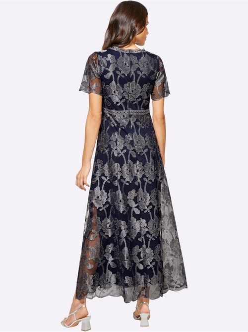 Robe de soirée qualité tissée - taille standard - helline - Kiabi Robe de soirée qualité tissée - taille standard - helline - Kiabi