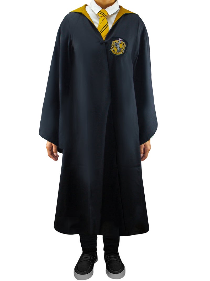 Robe de sorcier poufsouffle adultes - harry potter Noir - Kiabi