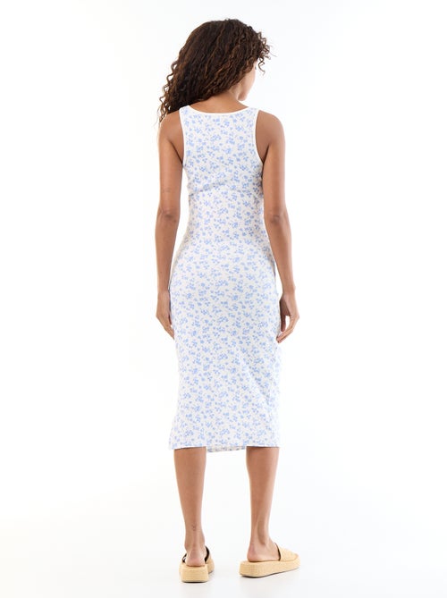 Robe débardeur de maternité en rib - Kiabi Robe débardeur de maternité en rib - Kiabi