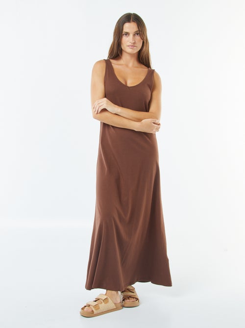 Robe débardeur longue - Kiabi