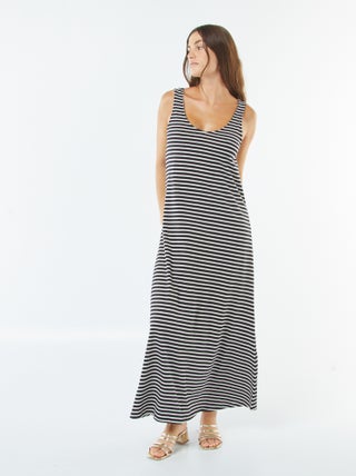 Robe débardeur longue