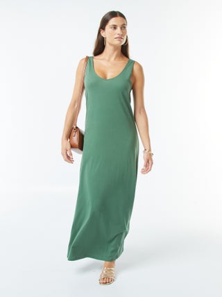 Robe débardeur longue