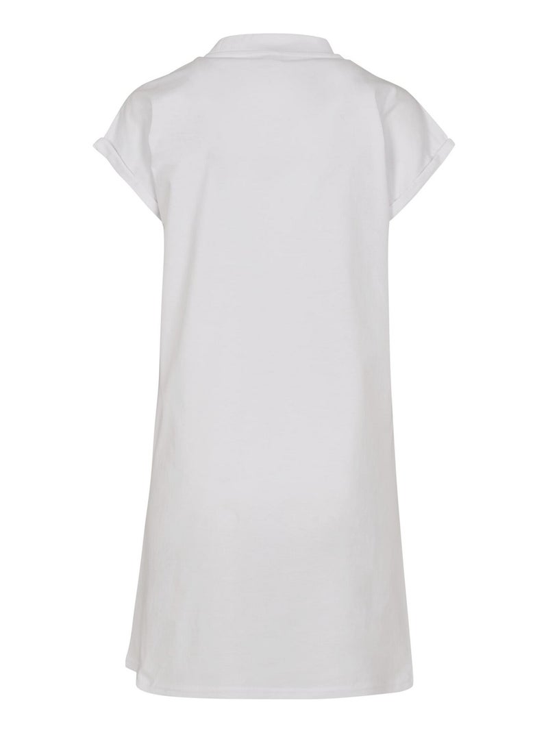 Robe décontractée - build your brand Blanc - Kiabi