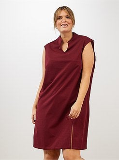 Robe découpe droite - Kiabi