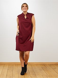 Robe découpe droite - Kiabi