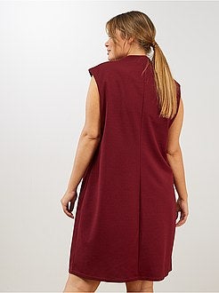 Robe découpe droite - Kiabi