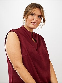 Robe découpe droite - Kiabi