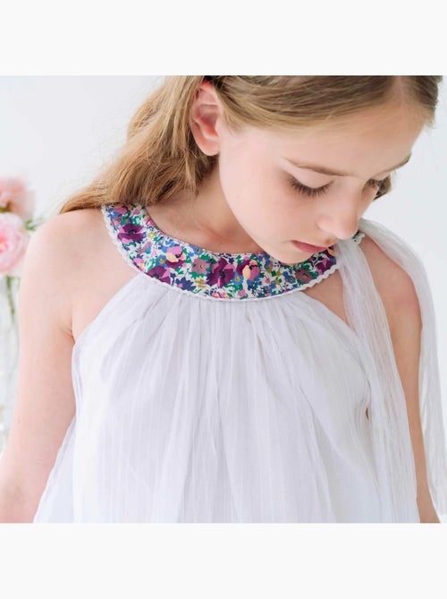 Robe Demoiselle d'Honneur   à Col Liberty   ALIZEE - La Faute à Voltaire - Kiabi