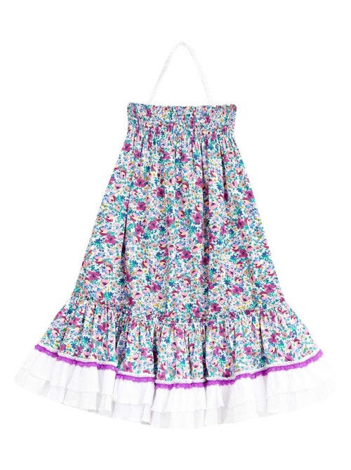 Robe Demoiselle d'Honneur Bohème   Fleurie   ESMERALDA - La Faute à Voltaire - Kiabi