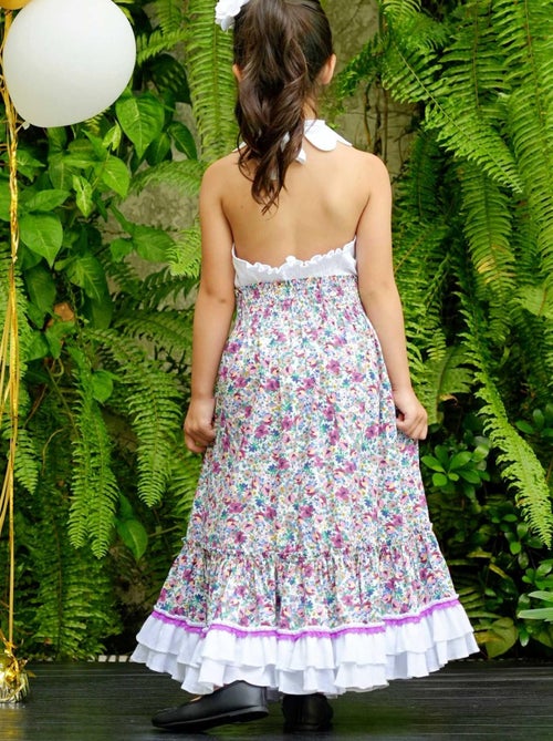 Robe Demoiselle d'Honneur Bohème  Liberty   ESMERALDA - La Faute à Voltaire - Kiabi