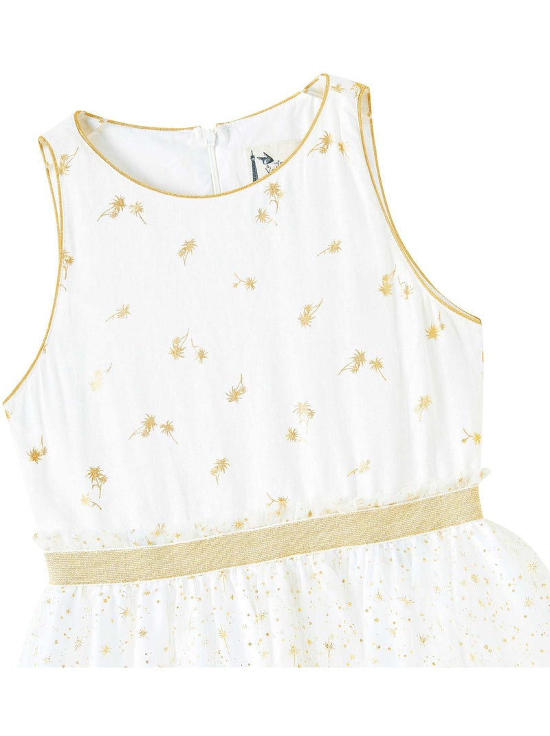 Robe Demoiselle d'Honneur   et    HEPBURN - La Faute à Voltaire Blanc - Kiabi