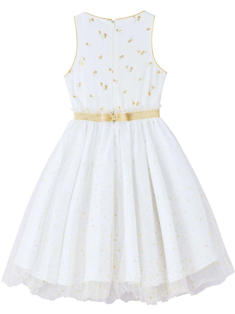 Robe Demoiselle d'Honneur   et    HEPBURN - La Faute à Voltaire Blanc - Kiabi