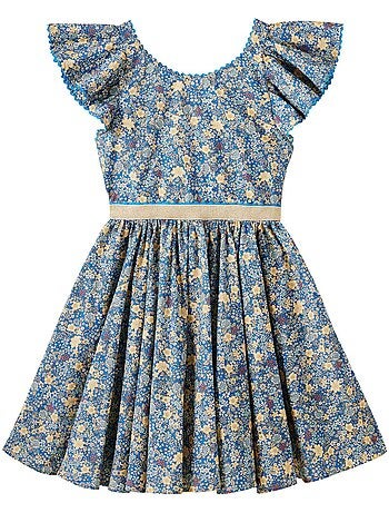 Robe Demoiselle d'Honneur Fleuri ANGEL - La Faute à Voltaire