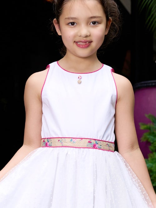 Robe Demoiselle d'Honneur    Fleurie  et   HEPBURN - La Faute à Voltaire - Kiabi