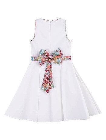 Robe Demoiselle d'Honneur Fleurie HEPBURN - La Faute à Voltaire