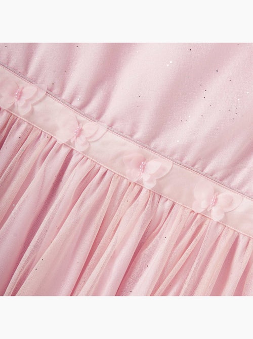 Robe Demoiselle d'Honneur   Poudré avec Noeud Dos   HEPBURN - La Faute à Voltaire - Kiabi