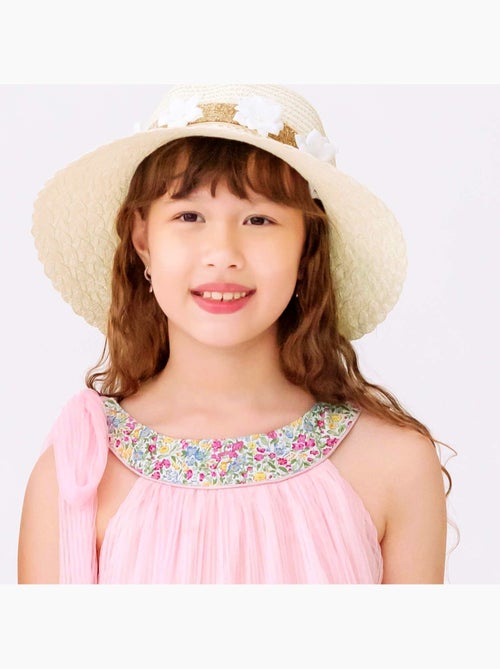 Robe Demoiselle d'Honneur  Poudré  Col Liberty   ALIZEE - La Faute à Voltaire - Kiabi