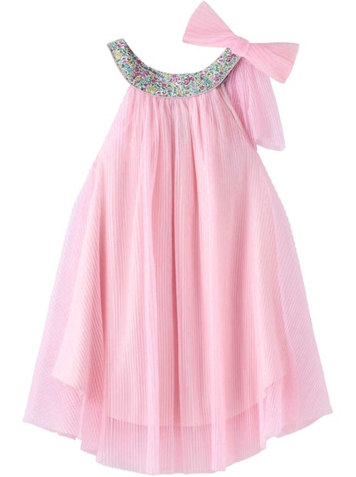 Robe Demoiselle d'Honneur  Poudré  Col Liberty   ALIZEE - La Faute à Voltaire - Kiabi