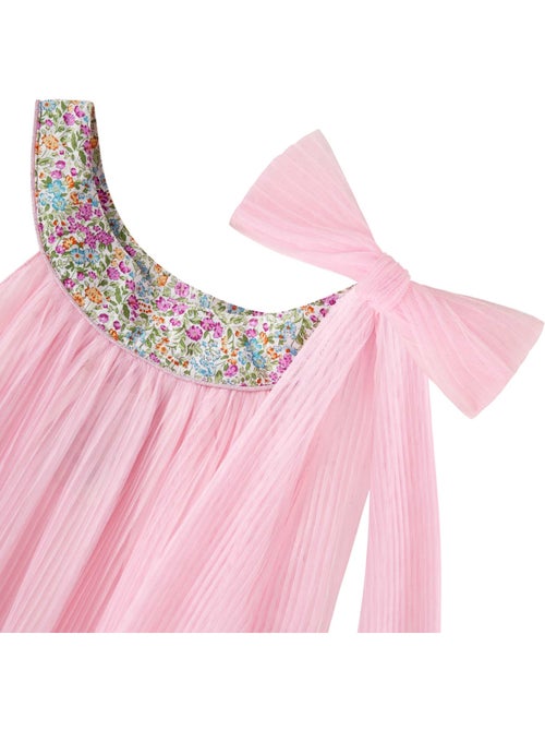 Robe Demoiselle d'Honneur  Poudré  Col Liberty   ALIZEE - La Faute à Voltaire - Kiabi