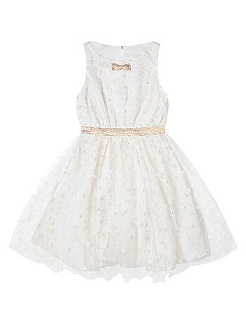 Robe Demoiselle d'Honneur Tulle Lin Hepburn - La Faute à Voltaire