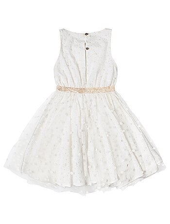 Robe Demoiselle d'Honneur Tulle Lin Hepburn - La Faute à Voltaire