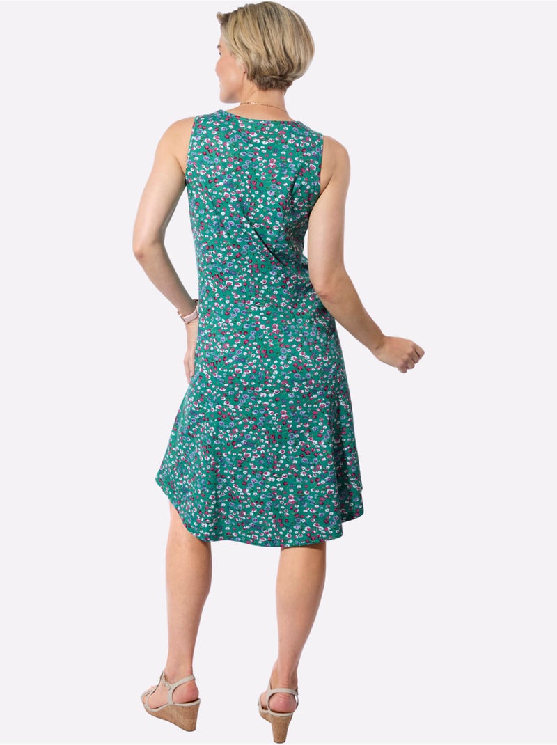 Robe D'été 100% Coton - Taille Standard - Witt Violet/Vert/Rose - Kiabi