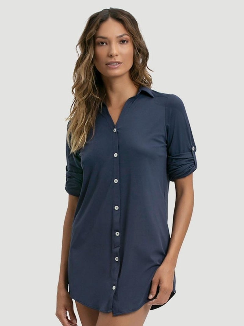 Robe d'été Air Collection UV Line Bleu marine - Kiabi
