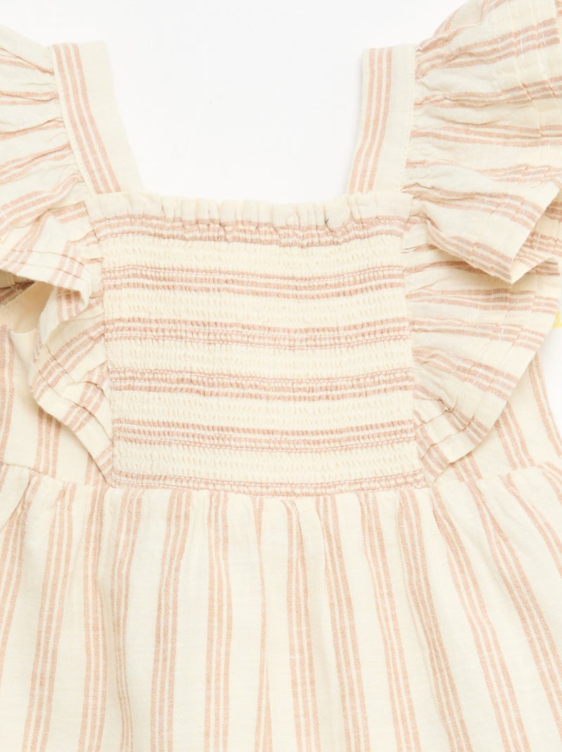 robe d'été Beige - Kiabi