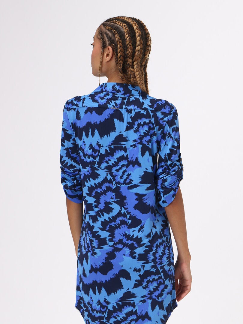 Robe d'été Bem estar UPF 50+ UV Line - Bleu marine - Kiabi - nu€