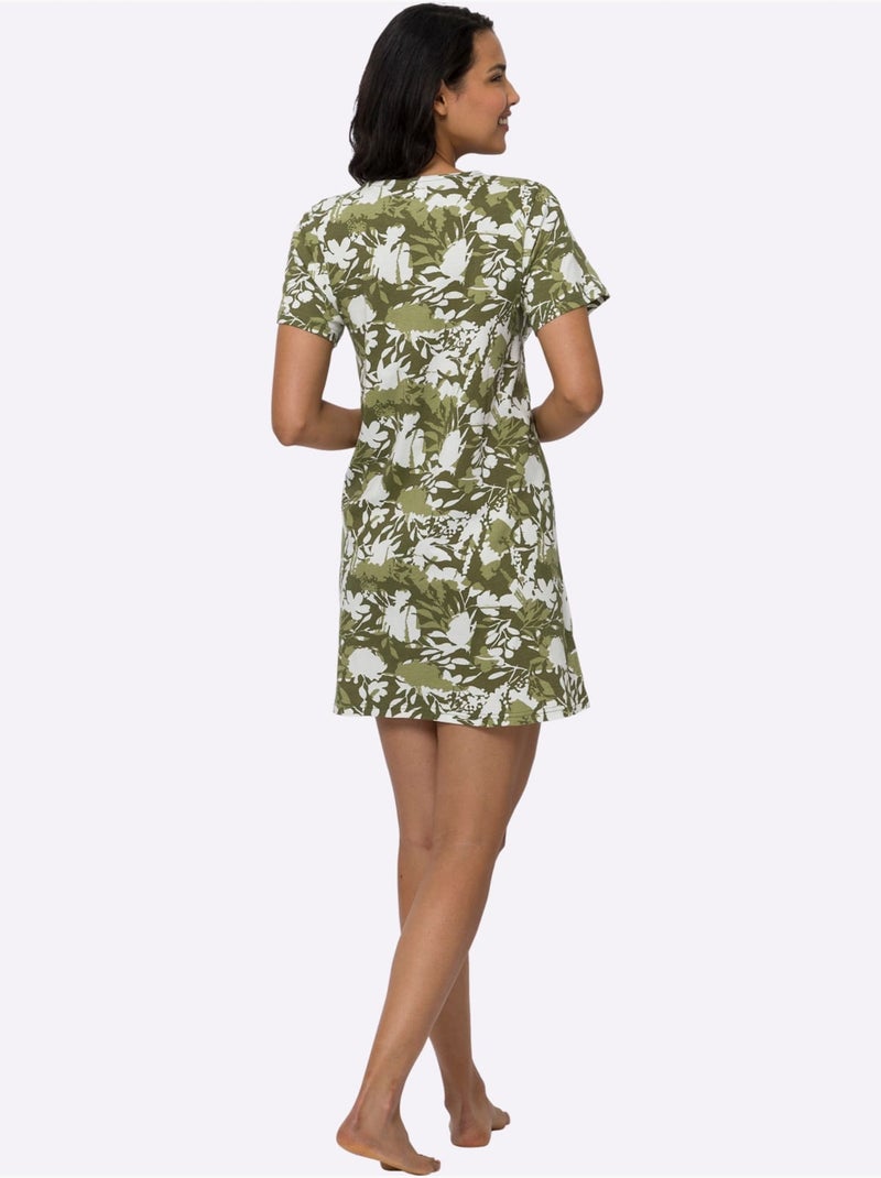 Robe D'été Coupe En A Affinante - Taille Standard - Moda Vilona Ecru - Kiabi