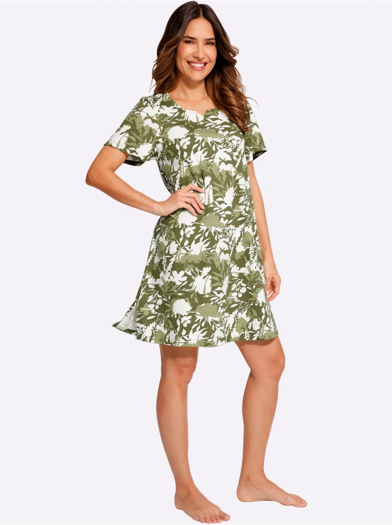 Robe D'été Coupe En A Affinante - Taille Standard - Moda Vilona Ecru - Kiabi