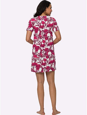 Robe D'été Coupe En A Affinante - Taille Standard - Moda Vilona