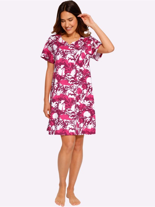 Robe D'été Coupe En A Affinante - Taille Standard - Moda Vilona - Kiabi Robe D'été Coupe En A Affinante - Taille Standard - Moda Vilona - Kiabi