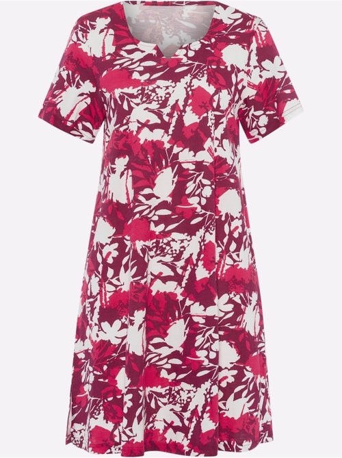 Robe D'été Coupe En A Affinante - Taille Standard - Moda Vilona - Kiabi Robe D'été Coupe En A Affinante - Taille Standard - Moda Vilona - Kiabi