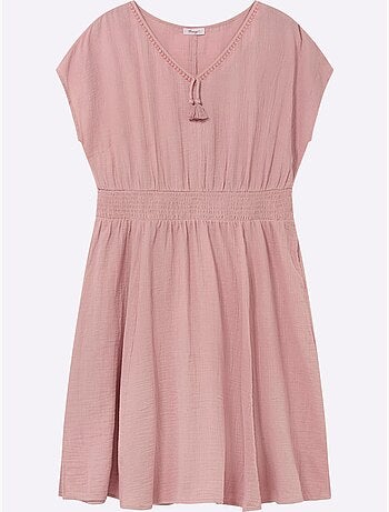 Robe D'été Encolure En V Affinante - Taille Standard - Sheego