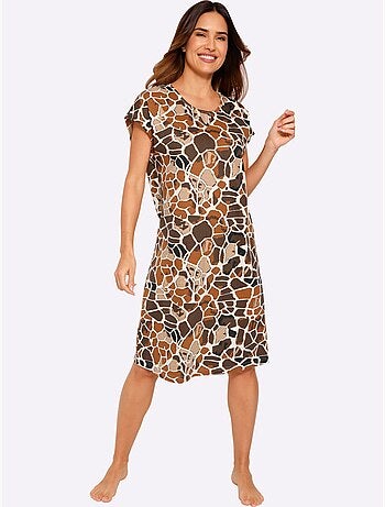 Robe D'été Jersey Fin - Taille Standard - Moda Vilona
