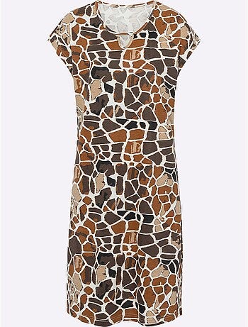 Robe D'été Jersey Fin - Taille Standard - Moda Vilona