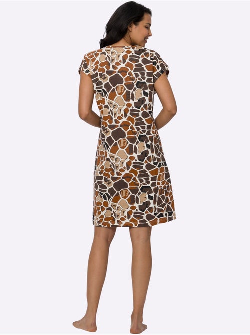 Robe D'été Jersey Fin - Taille Standard - Moda Vilona - Kiabi Robe D'été Jersey Fin - Taille Standard - Moda Vilona - Kiabi