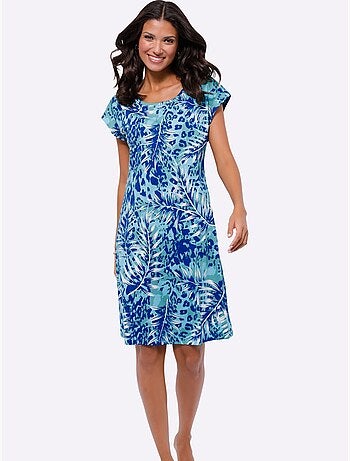 Robe D'été Jersey Fin - Taille Standard - Moda Vilona