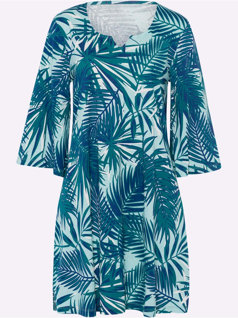 Robe D'été Jersey Fin - Taille Standard - Moda Vilona Bleu roi - Kiabi