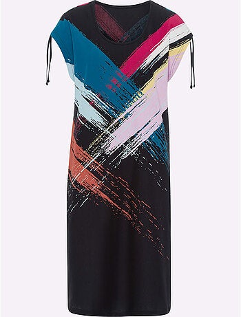 Robe D'été Jersey Fin - Taille Standard - Moda Vilona