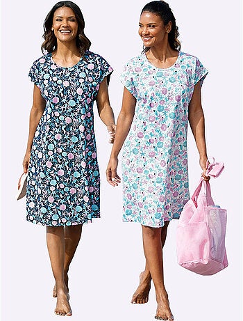 Robe D'été Jersey Fin - Taille Standard - Witt - Lot de 2