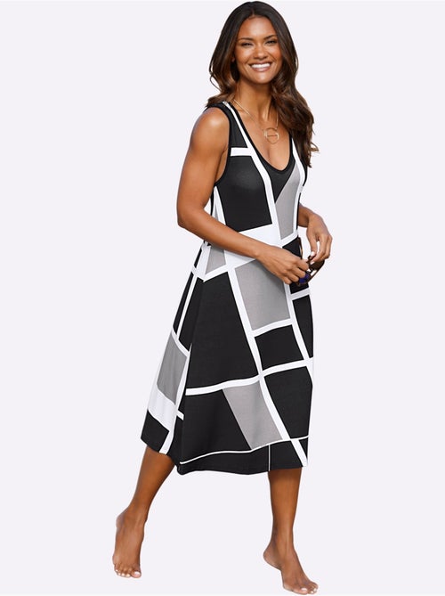 Robe D'été Jersey Fin - Taille Standard - Witt - Kiabi Robe D'été Jersey Fin - Taille Standard - Witt - Kiabi