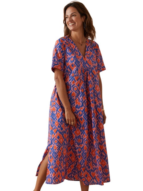 Robe d'été longue voile coton - DAXON - Kiabi
