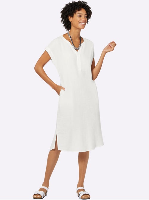 Robe D'été Pur Coton - Taille Standard - Witt - Kiabi