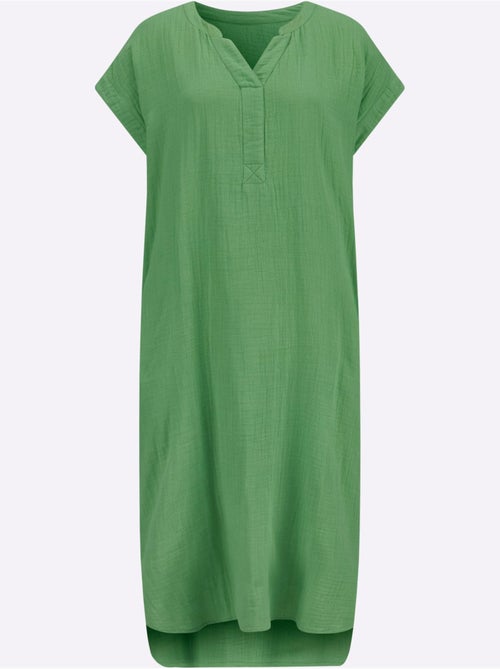 Robe D'été Pur Coton - Taille Standard - Witt - Kiabi Robe D'été Pur Coton - Taille Standard - Witt - Kiabi