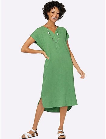 Robe D'été Pur Coton - Taille Standard - Witt