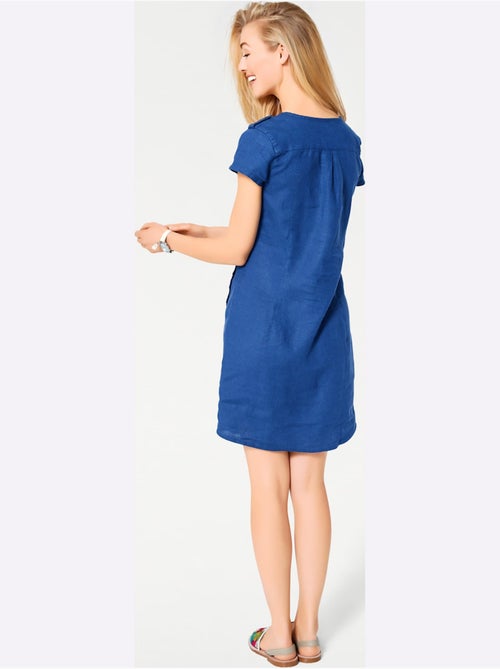 Robe D'été Pur Lin - Taille Standard - Helline - Kiabi