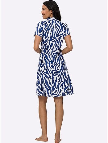 Robe D'été Pure Viscose - Taille Standard - Moda Vilona